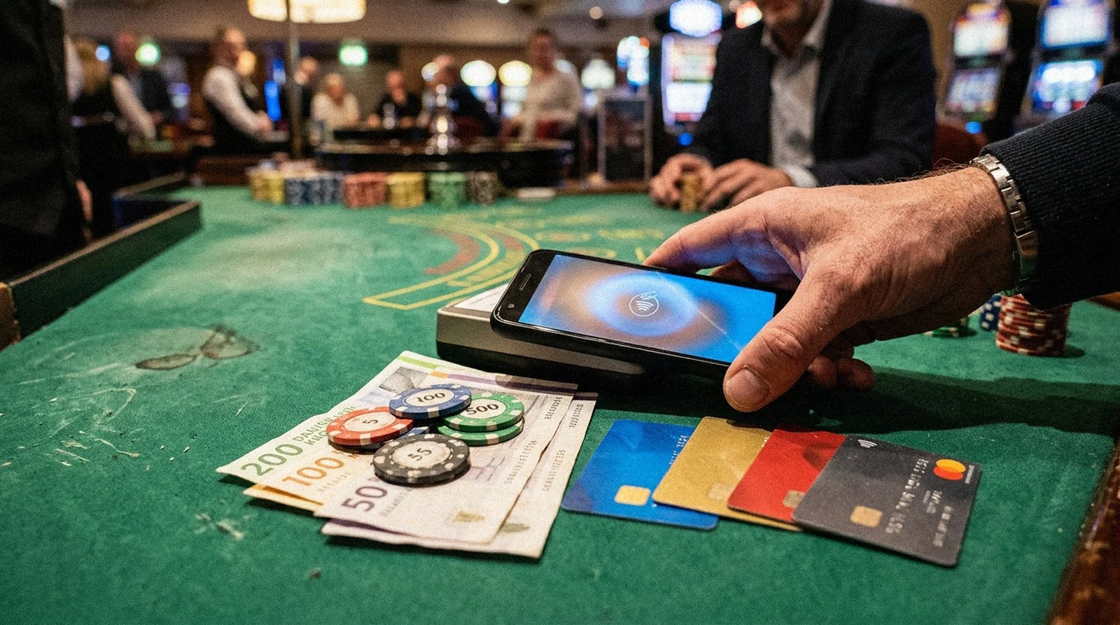Danske betalingsmetoder og udbetaling på casino uden ROFUS